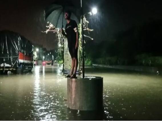 Maharashtra Rain : मुंबईत जोरदार पाऊस, कोकणासह विदर्भात पावसाचा यलो अलर्ट