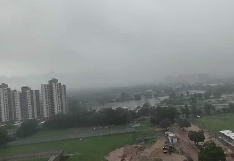 Rain started in Ahmedabad, Bapunagar-Nikol flooded Ahmedabad Rain: અમદાવાદમાં ફરી છવાયો વરસાદી માહોલ, બાપુનગર-નિકોલમાં પાણી ભરાયા