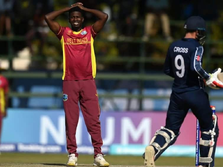 west indies cricket team failed to qualify for wi vs sco world cup 2023 latest sports news 1975 नंतर पहिल्यांदाच वेस्ट इंडिजशिवाय होणार विश्वचषक, क्वालिफायर सामन्यात स्कॉटलँडने केला उलटफेर