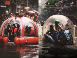 मुंबई की बारिश को मजेदार बना सकती हैं ये गाड़ियां, AI तकनीक से बनी इन Photos पर डालें एक नजर