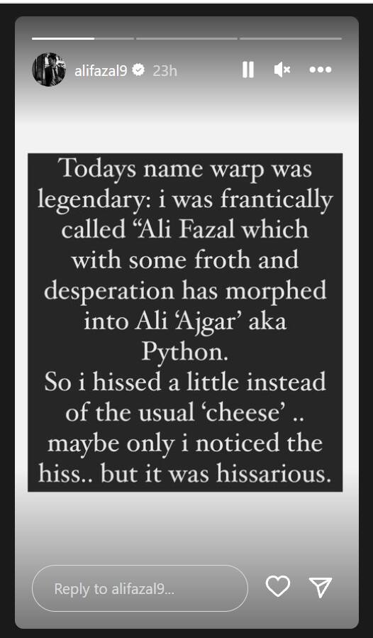 Ali Fazal को देख दीवाने हुए फैन ने कहा- 'अली अजगर', एक्टर ने अब इस तरह किया रिएक्ट