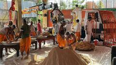 In Pics: सीकर में 27 क्विंटल के रोट से लगाया बाला जी को भोग, जानें 1125 किलो आटे के अलावा क्या-क्या डाला गया