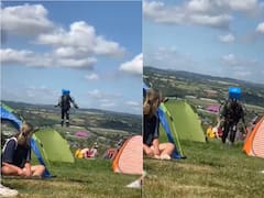 Jetpack Delivery: Domino's UK Attempts World's First Pizza Drop Via Jetpack. Video