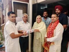 Patiala News: ਮੁੱਖ ਮੰਤਰੀ ਭਗਵੰਤ ਮਾਨ ਦੇ ਮਾਤਾ ਪਟਿਆਲਾ ਦੇ ਸ੍ਰੀ ਕਾਲੀ ਮਾਤਾ ਮੰਦਰ 'ਚ ਨਤਮਸਤਕ ਹੋਏ