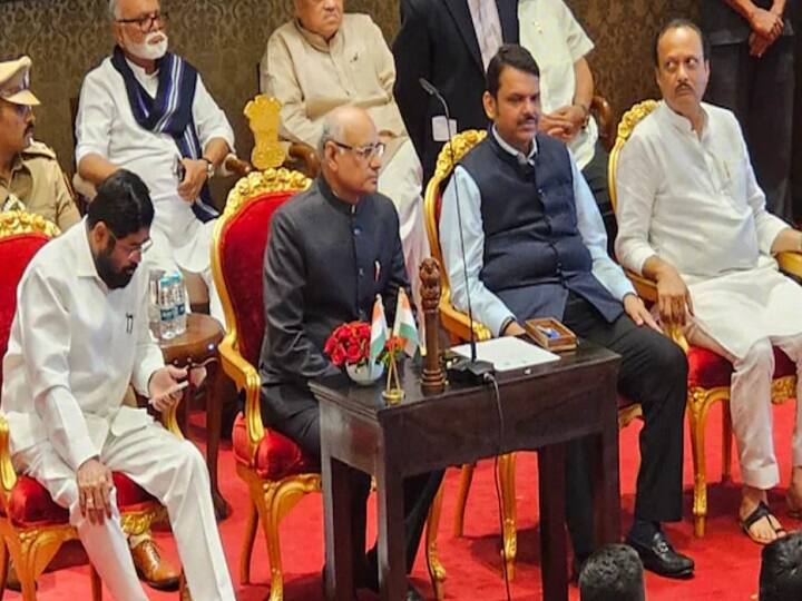 NCP Ajit Pawar takes oath as Deputy chief minister and joins NDA government in Maharashtra மகாராஷ்டிர அரசியலில் திருப்பம்...துணை முதலமைச்சராக பதவியேற்ற அஜித் பவார்..!