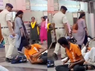 Watch Video: தூங்கி கொண்டிருந்த பயணிகள்.. முகத்தில் தண்ணீரை பீய்ச்சியடித்த போலீஸ்..! மடிந்துவிட்டதா மனிதநேயம்?
