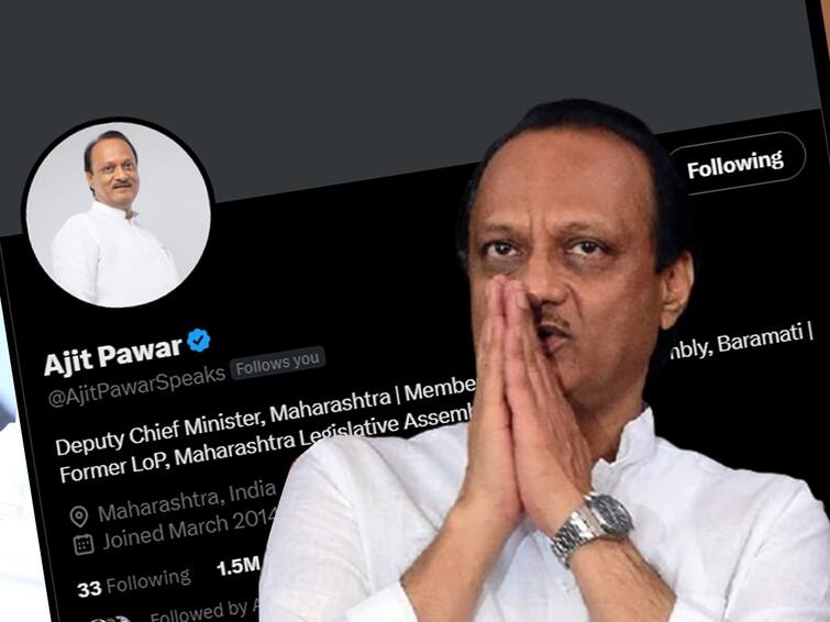 Ajit Pawar changes Twitter profile Now referred to as Deputy Chief Minister Maharashtra Politics: अजित पवारांनी ट्विटरचं प्रोफाईल बदललं; आता 'उपमुख्यमंत्री' असा उल्लेख