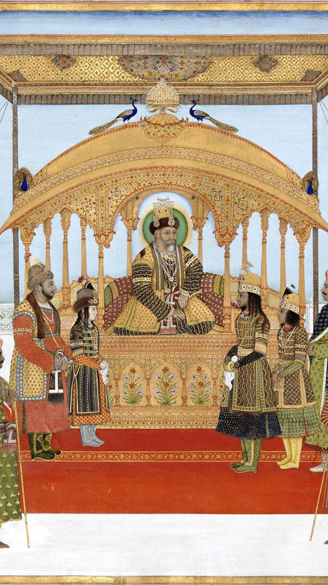 मुगल साम्राज्य की गद्दी कुल