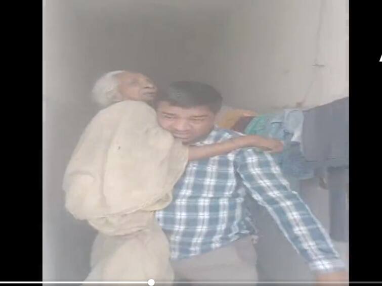 Fire Breaks Out At Sweet Shop In Delhi's Geeta Colony, Elderly Man, Woman Rescued Fire Breaks Out At Sweet Shop In Delhi's Geeta Colony, Elderly Man, Woman Rescued