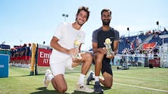 অনবদ্য য়ুকি, লয়েড হ্যারিসকে সঙ্গে নিয়ে প্রথম এটিপি খেতাব জিতলেন ভারতীয় তারকা