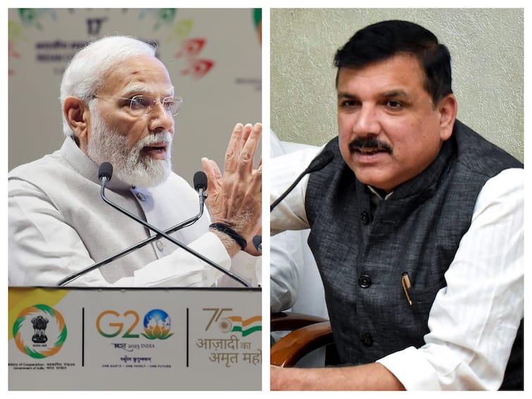 Maharashtra NCP Crisis Narendra Modi AAP Ajit Pawar NCP Sanjay Singh Eknath Shinde 'Biggest Patron Of Corruption': AAP Slams PM Modi After Ajit Pawar Joins Eknath Shinde Govt In Maharashtra