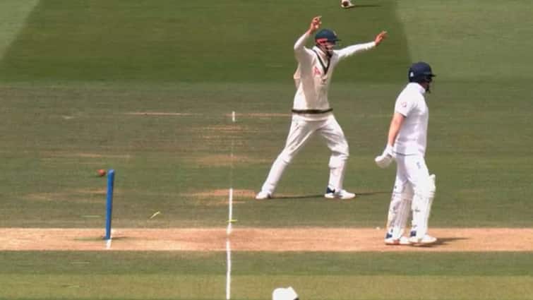 Ashes Series 2023 England Jonny Bairstow Bizzare Run Out Against Australia Social Viral Watch