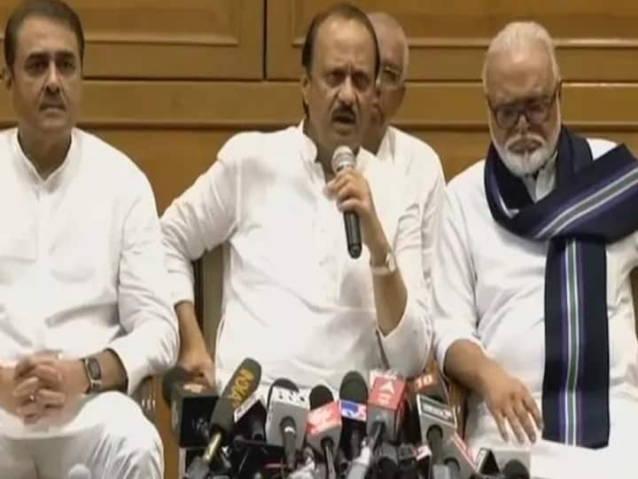 Ajit Pawar Claims that Entire NCP With Maharashtra Government know more details here பாஜகவுடன் இணைந்ததற்கு காரணம் இதுதான்..? உண்மையை போட்டு உடைத்த அஜித் பவார்..!