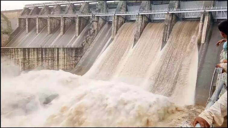 due to heavy rain gujarat these dam overflow ગુજરાતમાં ધોધમાર વરસાદથી છલકાયા આ ડેમ, જાણો રાજયના જળાશયની શું છે સ્થિતિ