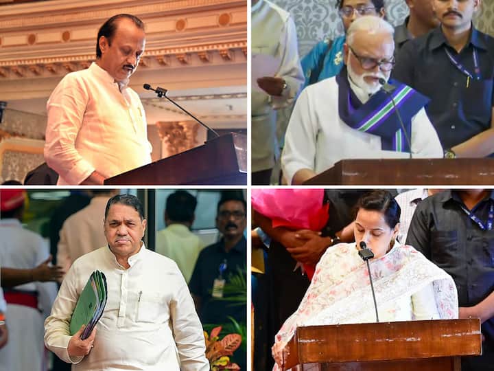 On Sunday NCP leader Ajit Pawar took oath as the Deputy Chief Minister of Maharashtra while Chhagan Bhujbal, Hasan Mushrif, Dilip Walse Patil and others were sworn-in as cabinet ministers.