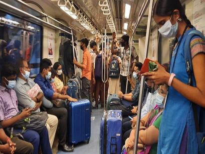 Chennai Metro rail june month 74 lakh passenger travel in chennai metro Chennai Metro : அடடா...அதிக பயணிகளை ஈர்க்கும் சென்னை மெட்ரோ...ஒரே மாதத்தில் மட்டும் இத்தனை பேர் பயணமா...?