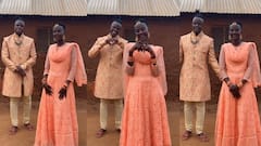 শেরওয়ানি আর লেহঙ্গায় ভারতীয় সাজ, এবার কিলি পল অনুকরণ করলেন সলমনকে!