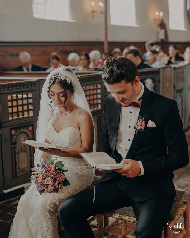 The actress shared a series of pictures from her white wedding on Instagram. (Image: Instagram/@sreejita_de)