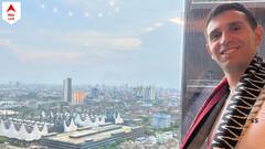 কলকাতায় পৌঁছে গেলেন মেসিদের বিশ্বজয়ের অন্যতম নায়ক দিবু মার্তিনেজ়