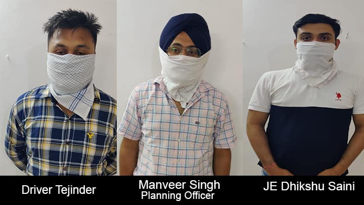 Vigilance arrested Planning Officer Manveer Singh in the case of taking bribe ਗ਼ੈਰਕਾਨੂੰਨੀ ਢੰਗ ਨਾਲ ਬਣਾਏ ਸੀ ਮਕਾਨ ਤੇ ਦੁਕਾਨ, ਪਲੈਨਿੰਗ ਅਫ਼ਸਰ ਨੇ ਦਿੱਤਾ ਕਾਰਵਾਈ ਦਾ ਡਰ, ਨਾ ਢਾਹੁਣ ਬਦਲੇ ਮੰਗੀ ਰਿਸ਼ਵਤ, ਗ੍ਰਿਫ਼ਤਾਰ