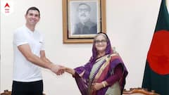 পদ্মাপারে শেখ হাসিনার সঙ্গে দেখা করলেন মেসির সতীর্থ, বললেন, আমি বাংলাদেশের বাজপাখি