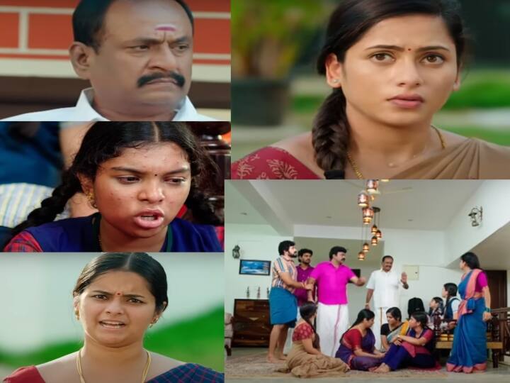 Ethir Neechal July 3rd episode promo today episode update Ethir Neechal July 3 Promo :நந்தினி கொடுத்த பல்பு... மகளிடம் அசிங்கப்பட்ட குணசேகரன்... வெளியான எதிர்நீச்சல் ப்ரோமோ (Watch Video)