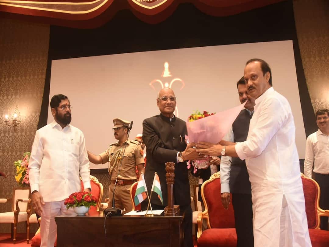 Maharashtra Political Crisis ajit pawar number game changed maharashtra after political drama know who has how many mlas Maharashtra NCP Crisis: अजित पवारांच्या बंडानंतर राज्यातील पक्षीय बलाबलही बदललं; कोणाचे किती आमदार?