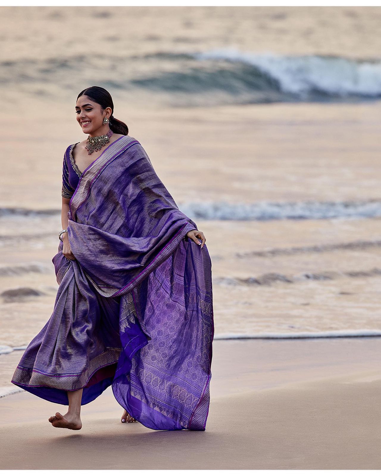 Mrunal Thakur's First Look From The Pan India Film Nani 30 OUT