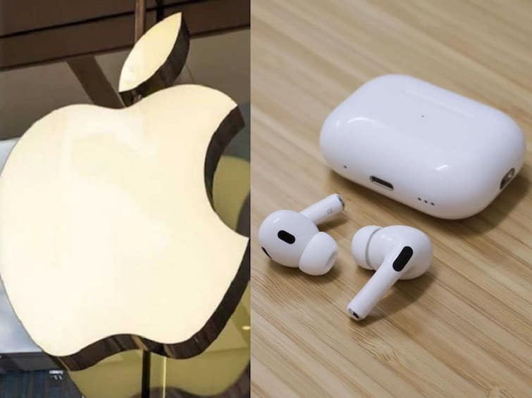 next airpods  pro to track your health act as hearing aid check body temprature too Apple Air-Pods: ஆப்பிள் ஏர்-பாட்ஸ் - உடல் சூட்டை கூட கண்டுபிடிக்குமாம்..! புதிய சாதனத்தில் இத்தனை வாவ்களா?!