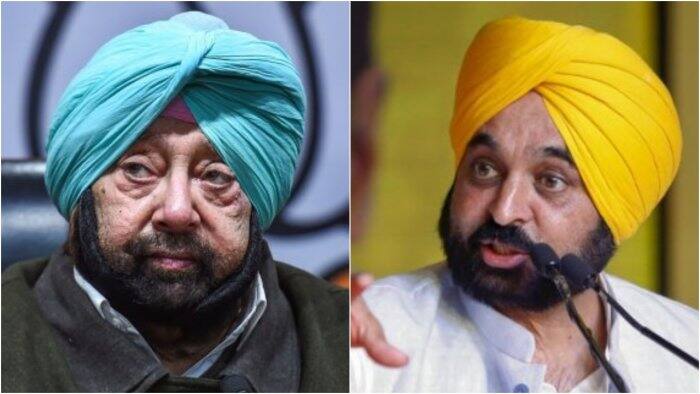 Asserts that  Captain has a linage  Of backstabbing Punjab and Punjabis CM vs Ex Cm - ਅੰਸਾਰੀ 'ਤੇ ਫਸੀ ਗਰਾਰੀ : ਕੈਪਟਨ 'ਤੇ ਭਗਵੰਤ ਮਾਨ ਦਾ ਪਲਟਵਾਰ, 'ਪਟਿਆਲੇ ਦੇ ਵਾਰਸ ਨੇ ਸੂਬੇ ਨੂੰ ਬਰਬਾਦ ਕਰ ਦਿੱਤਾ'