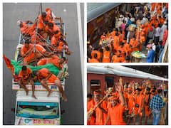 Kanwar Yatra Begins As Shiva Devotees Make A Beeline For Haridwar. In Pics