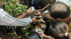 सावन के पहले दिन चांदनी चौक के गौरी-शंकर मंदिर में उमड़ी भक्तों की भीड़