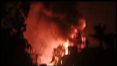पालघरमध्ये केमिकल कंपनीला भीषण आग, दोन जण गंभीर जखमी; रात्री उशीरा आग आटोक्यात