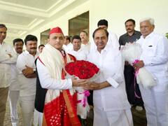 अखिलेश यादव ने तेलंगाना के सीएम के चंद्रशेखर राव से की मुलाकात, इन मुद्दों पर हुई चर्चा