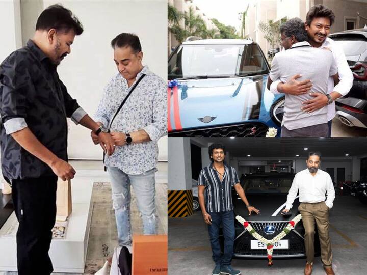 படத்தின் வெற்றியை கொண்டாடும் வகையில், இயக்குநர்களுக்கு நடிகர்களும் நடிகர்களுக்கு இயக்குநர்களும் பரிசு பரிமாறிக்கொள்வது வழக்கமாகி விட்டது. அந்த வரிசையில் யார் யார் என்ன வழங்கியுள்ளனர் என்பதை காண்போம்.
