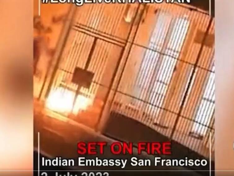 A group of Khalistan radicals on July 2 set Indian Consulate on fire in San Francisco Indian Embassy: இந்திய தூதரகத்திற்கு தீ வைப்பு -  அமெரிக்காவில் காலிஸ்தான் ஆதரவாளர்கள் அராஜகம்