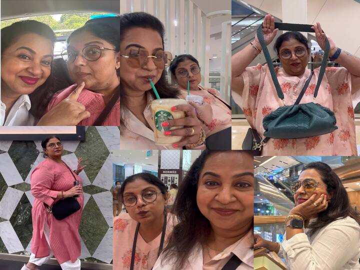 Radhika - Sripriya shares most memorable together travel video Watch Video : ‘நாங்க ஒன்னா சேர்ந்தா ரவுசு தான்’... நெகிழ வைக்கும் ராதிகா- ஸ்ரீப்ரியாவின்  ‘நட்புக்காக’ வீடியோ!