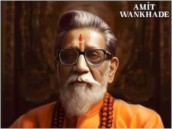 या फोटोंमध्ये शिवसेनाप्रमुख बाळासाहेब ठाकरेंचाही एक फोटो आहे. सध्या शिवसेना दोन गटांत विभागली गेली आहे. परंतु, दोन्ही गट बाळासाहेब ठाकरेंनाच आपला आदर्श मानतात.