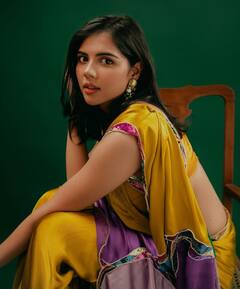 Kalyani Priyadarshan : 'அழகே பிரம்மனிடம்  மனு குடுக்க போயிருந்தேன்..' வண்ணமிகு சேலையில் கல்யாணி பிரியதர்ஷன்!