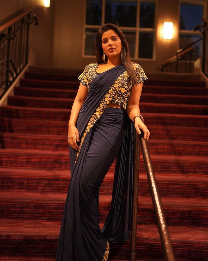 'కౌసల్యా కృష్ణమూర్తి' అనే సినిమాతో తెలుగులోకి ఎంట్రీ ఇచ్చింది. Photo Credit : Aishwarya Rajesh/Instagram