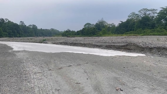 Water Flowing To Dry Land Creates A River | నది ఎలా పుడుతుందో మీకు తెలుసా..! | ABP Desam