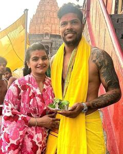 Umesh yadavએ પત્ની તાન્યા સાથે મહાકાલના કર્યા દર્શન, ટ્વિટ કરી લખી દિલની વાત