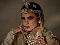 Rekha Latest Pics: इंटरनेट पर तहलका मचा रहा रेखा का बला का खूबसूरत फोटोशूट, टकटकी लगाए देखते रह जाएंगे एक-एक तस्वीर
