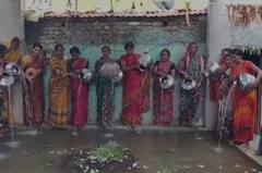 Nanded : नांदेड जिल्ह्यात पावसाची हुलकावणी, पावसासाठी महादेवाला जलाभिषेक