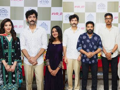 Director ameer congratulates Vasant Ravi new movie crew details Vasanth Ravi New Film: வசந்த் ரவி - அனிகா சுரேந்தர் நடிக்கும் புதிய படம்.. தொடங்கி வைத்து வாழ்த்திய இயக்குநர் அமீர்
