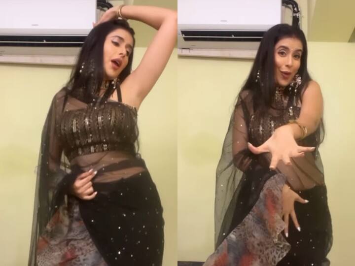 Charu Asopa Dance On Happy Sad Song Of Nawazuddin Siddiqui And Sehnaaz Gill Users Commented Stop This Nonsense राजीव सेन से तलाक के बाद ब्रेकअप सॉन्ग पर डांस करती दिखीं चारू असोपा, यूजर्स बोले- 'बकवास बंद करो'