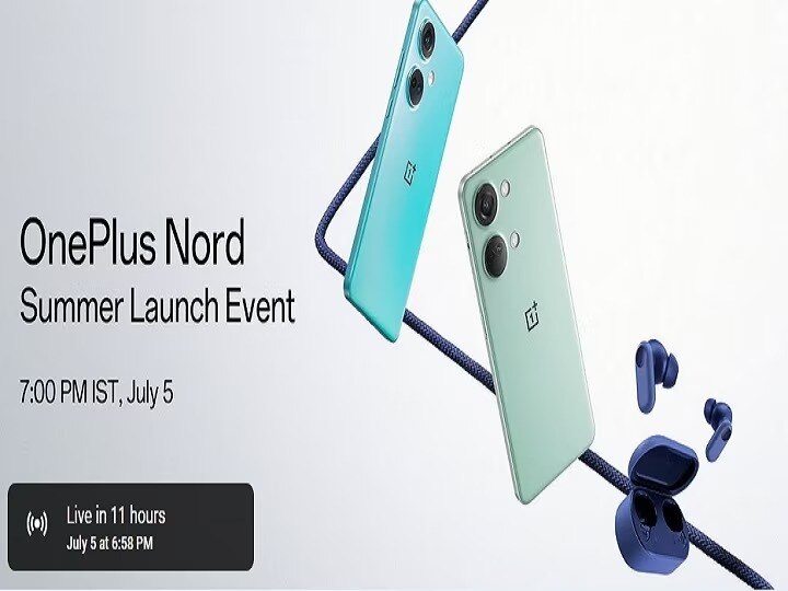 Smartphone : आज लॉन्च होतोय OnePlus Nord 3 5G स्मार्टफोन, Live इव्हेंट कसा आणि कुठे पाहाल? वाचा सविस्तर