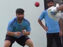 अब फील्डिंग में रिंकू सिंह ने बिखेरा जलवा, देखें कैसे अभ्यास में पकड़ा शानदार कैच