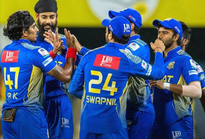 துஷார் ரஹேஜா சிறப்பாக அடி 41 பந்துகளில் ஒரு சிக்சர் 6 பவுண்டரிகளுடன் 51 ரன்கள் எடுத்து ஆட்டமிழந்தார். பின்னர் களமிறங்கிய வீரர்கள் அனைவரும் சொற்ப ரன்களில் ஆட்டமிழந்தனர்.