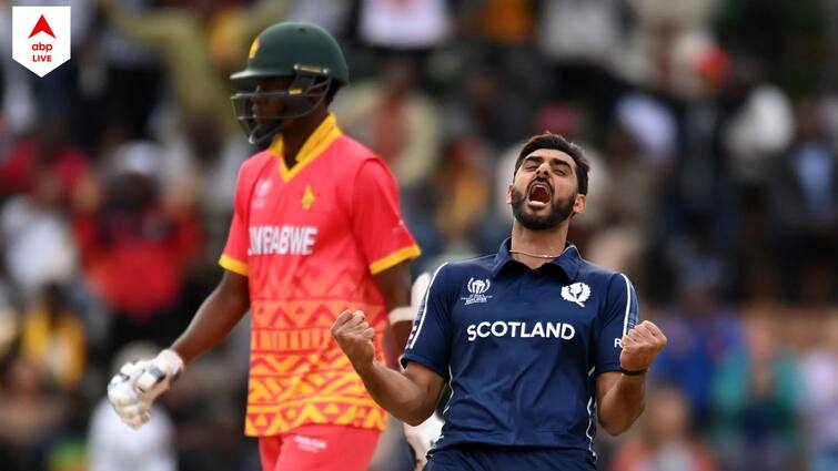 Zimbabwe vs Scotland: Zimbabwe lost to Scotland, hope of qualifying in ODI World Cup ends Zimbabwe vs Scotland: ঘরের মাঠে স্বপ্নভঙ্গ জিম্বাবোয়ের, স্কটল্যান্ডের কাছে হেরে বিশ্বকাপের বাইরে